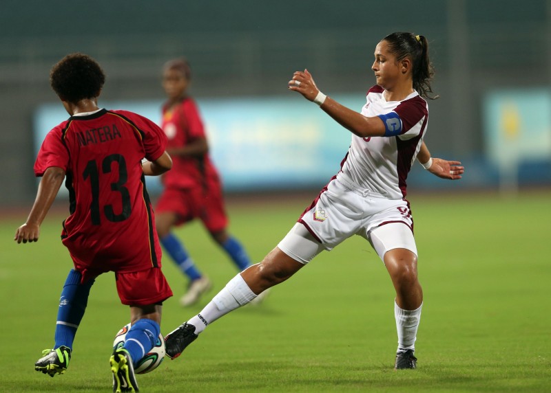 Deyna Castellanos anotó 4 goles en triunfo de la Sub-15 de Fútbol