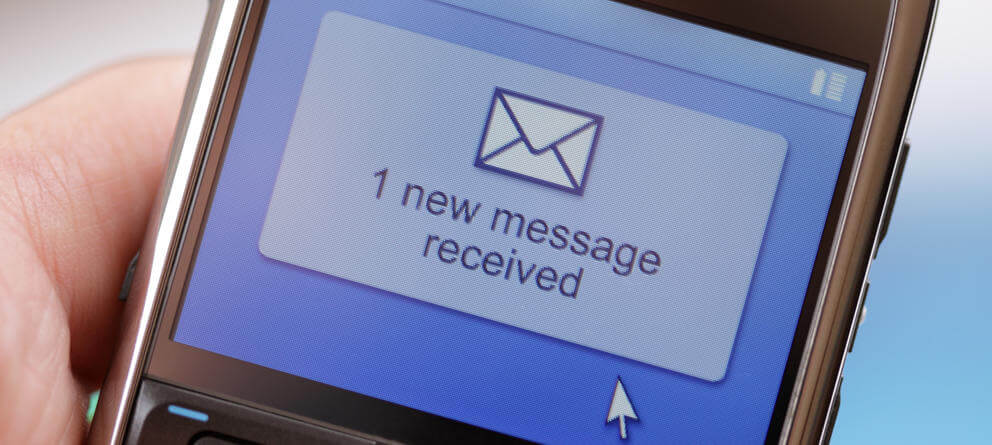 sms, mensaje de texto, emails