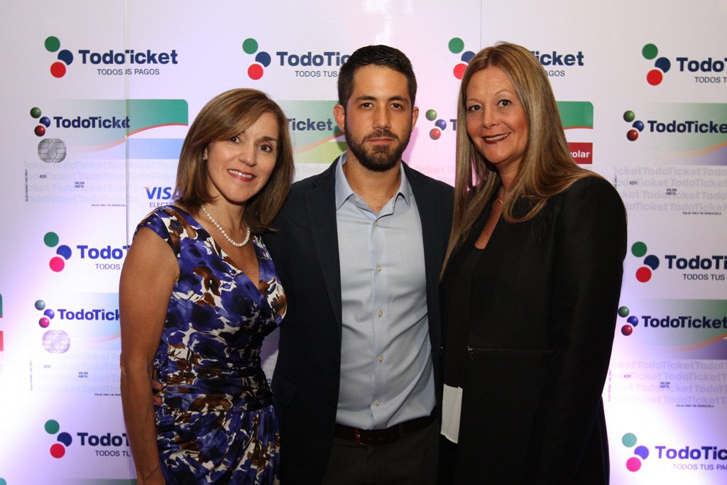 Patricia Riera, Carlos Eduardo Escotet y María Clara Alviarez